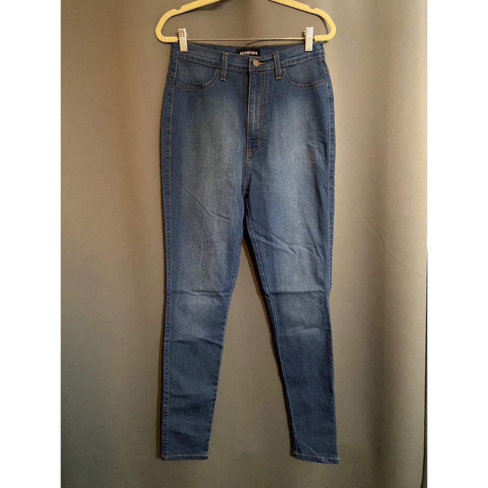 Fashion Nova | High Waist Skinny Jeans -Light Wash